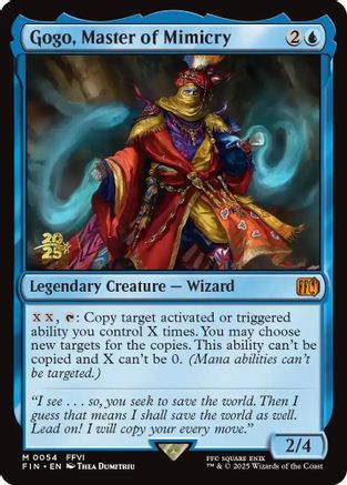 Gogo, Master of Mimicry (054) [Prerelease Cards]  Foil