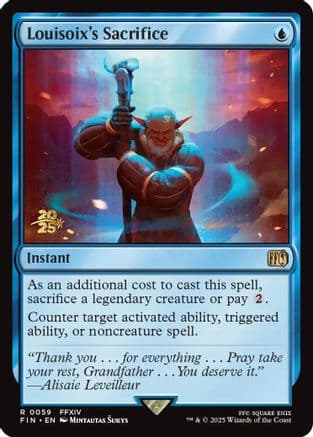 Louisoix's Sacrifice (059) [Prerelease Cards]  Foil