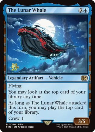 The Lunar Whale (060) [Prerelease Cards]  Foil
