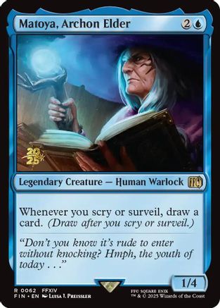 Matoya, Archon Elder (062) [Prerelease Cards]  Foil