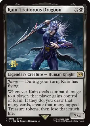 Kain, Traitorous Dragoon (105) [Prerelease Cards]  Foil