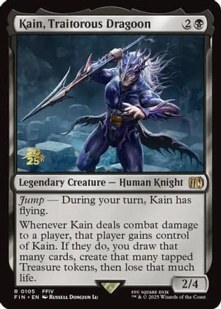 Kain, Traitorous Dragoon (105) [Prerelease Cards]  Foil