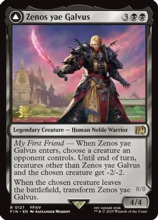 Zenos yae Galvus (127) [Prerelease Cards]  Foil