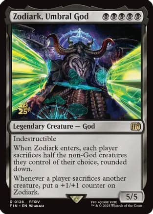 Zodiark, Umbral God (128) [Prerelease Cards]  Foil