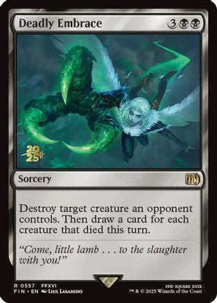 Deadly Embrace (557) [Prerelease Cards]  Foil