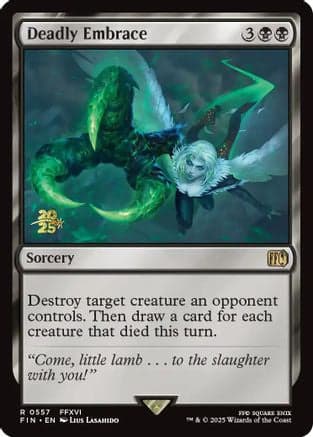 Deadly Embrace (557) [Prerelease Cards]  Foil