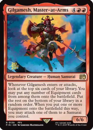 Gilgamesh, Master-at-Arms (139) [Prerelease Cards]  Foil
