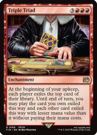 Triple Triad (166) [Prerelease Cards]  Foil
