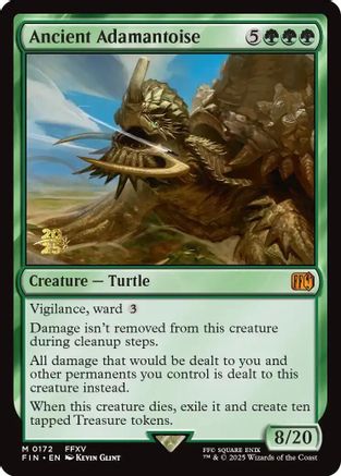 Ancient Adamantoise (172) [Prerelease Cards]  Foil