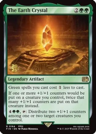 The Earth Crystal (184) [Prerelease Cards]  Foil