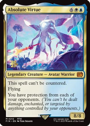 Absolute Virtue (212) [Prerelease Cards]  Foil