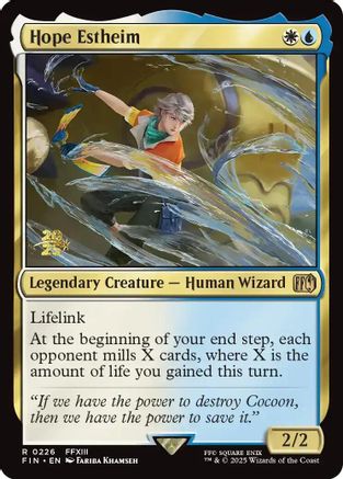Hope Estheim (226) [Prerelease Cards]  Foil