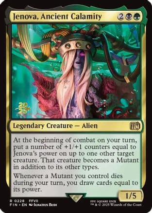Jenova, Ancient Calamity |  Foil (228) [Prerelease Cards]