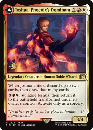 Joshua, Phoenix's Dominant (229) [Prerelease Cards]  Foil