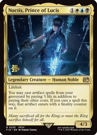 Noctis, Prince of Lucis (235) [Prerelease Cards]  Foil