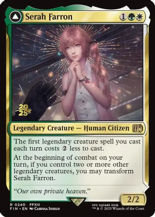 Serah Farron (240) [Prerelease Cards]  Foil