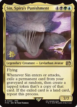 Sin, Spira's Punishment (242) [Prerelease Cards]  Foil