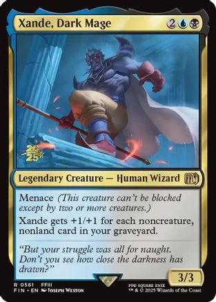 Xande, Dark Mage (561) [Prerelease Cards]  Foil