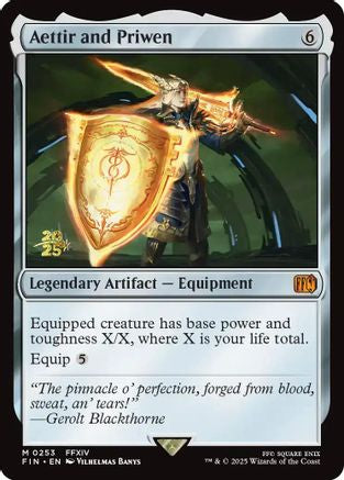 Aettir and Priwen (253) [Prerelease Cards]  Foil