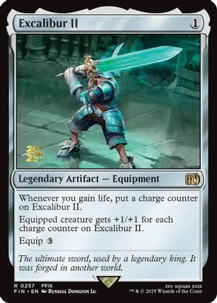 Excalibur II (257) [Prerelease Cards]  Foil