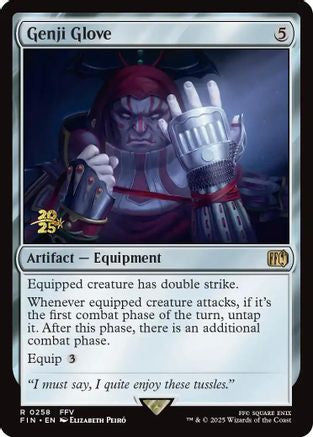 Genji Glove (258) [Prerelease Cards]  Foil