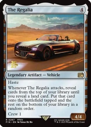 The Regalia (267) [Prerelease Cards]  Foil