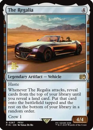 The Regalia (267) [Prerelease Cards]  Foil