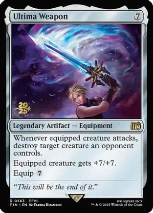 Ultima Weapon (563) [Prerelease Cards]  Foil