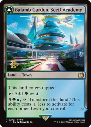 Balamb Garden, SeeD Academy (272) [Prerelease Cards]  Foil