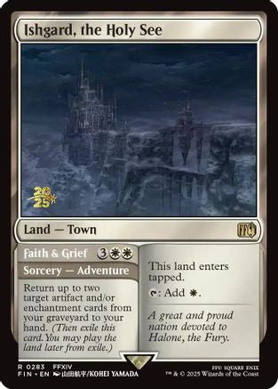 Ishgard, the Holy See (283) [Prerelease Cards]  Foil