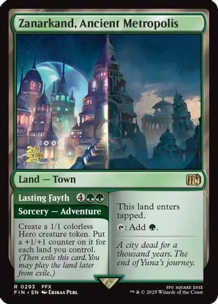 Zanarkand, Ancient Metropolis (293) [Prerelease Cards]  Foil