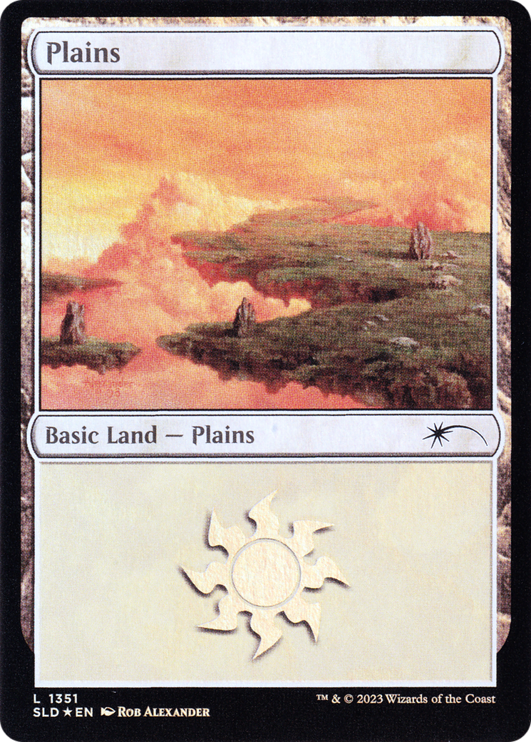 Plains (1351) [Secret Lair Drop Series] Foil
