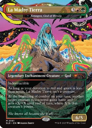 La Madre Tierra - Xenagos, God of Revels (2061) [Secret Lair Drop Series]