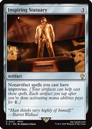 Inspiring Statuary (Surge Foil) (347) [Commander: FINAL FANTASY]  Foil