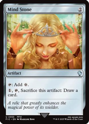 Mind Stone (Surge Foil) (353) [Commander: FINAL FANTASY]  Foil