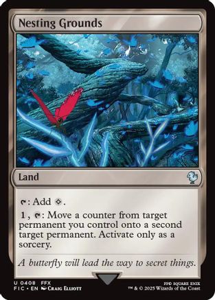 Nesting Grounds (Surge Foil) (408) [Commander: FINAL FANTASY]  Foil