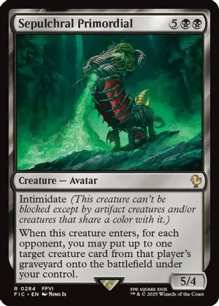 Sepulchral Primordial (Surge Foil) (284) [Commander: FINAL FANTASY]  Foil