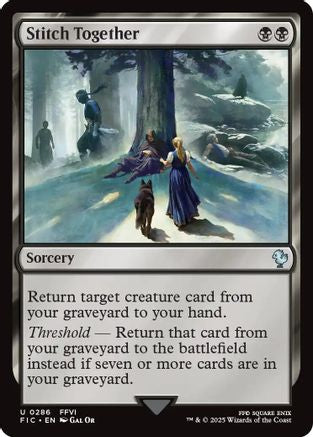 Stitch Together (Surge Foil) (286) [Commander: FINAL FANTASY]  Foil
