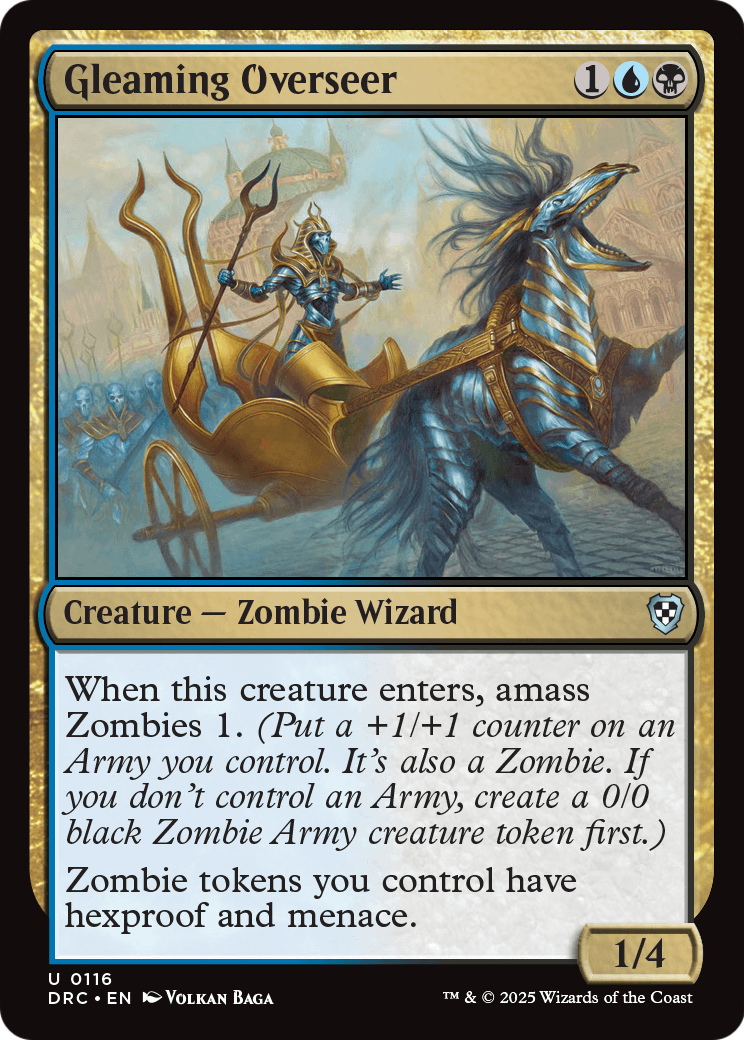 Gleaming Overseer (-116) [Commander: Aetherdrift]
