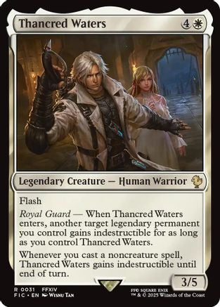 Thancred Waters (Surge Foil) (031) [Commander: FINAL FANTASY]  Foil