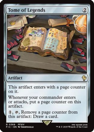 Tome of Legends (Surge Foil) (369) [Commander: FINAL FANTASY]  Foil