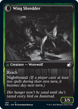 Bird Admirer // Wing Shredder [Innistrad: Double Feature] Foil