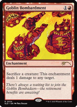 Goblin Bombardment (2024) (2024) [Secret Lair Drop Series]