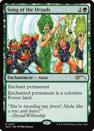 Song of the Dryads (2027) (2027) [Secret Lair Drop Series]