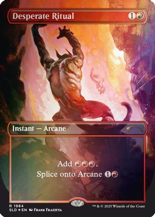 Desperate Ritual (1984) (Rainbow Foil) (1984) [Secret Lair Drop Series]  Foil