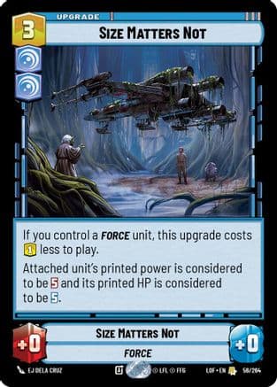 Size Matters Not |  (056/264)  [Legends of the Force]