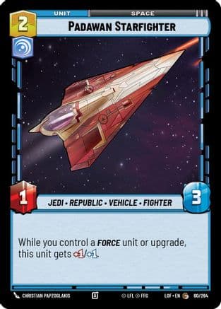 Padawan Starfighter |  (060/264)  [Legends of the Force]