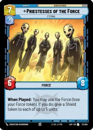Priestesses of the Force - Eternal |  (072/264)  [Legends of the Force]