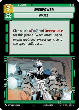 Overpower |  (126/264)  [Legends of the Force]