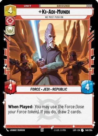Ki-Adi-Mundi - We Must Push On |  (146/264)  [Legends of the Force]